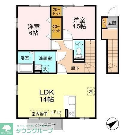 フェルミエの物件間取画像